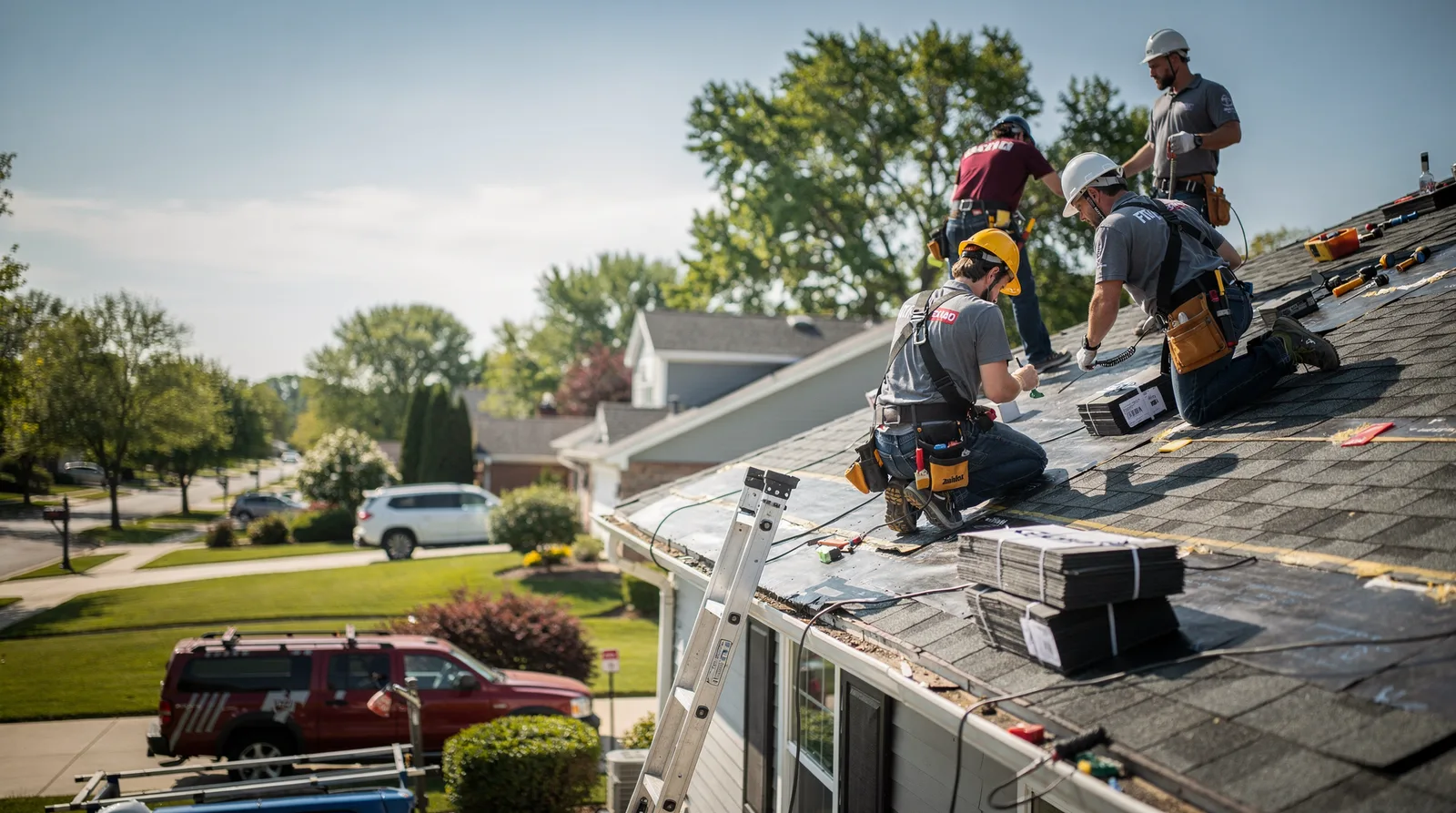 Roof Repair in Harsens Island, MI around you